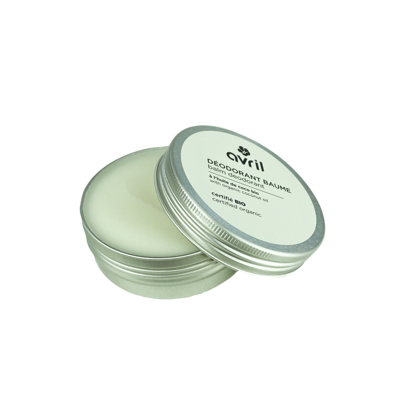 DÉODORANT BAUME CERTIFIÉ BIO À L’HUILE DE COCO – AVRIL COSMÉTIQUE